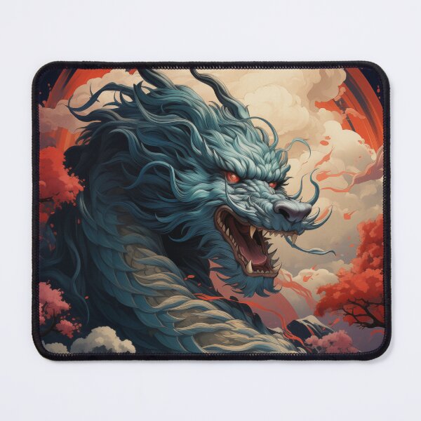 Item preview, Geisha Dragon art designed and sold by Rockwpapart.
