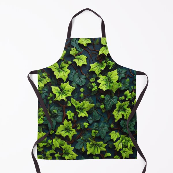 Item preview, Grunge Dark Green And Teal Poison Ivy Leaves - Natural Décor designed and sold by SassyArtistry.