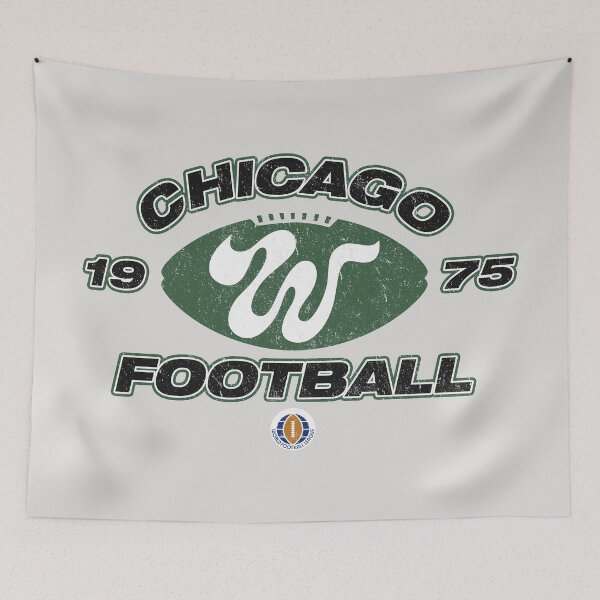 Item preview, Distressed Chicago Winds Football designed and sold by TeeArcade84.