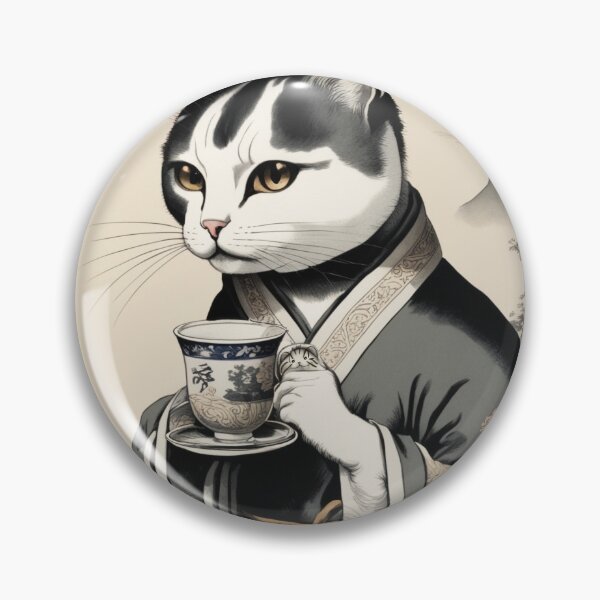 Artikelvorschau, Katzenmama zur Teezeit entworfen und verkauft von TheJollyJoCo.