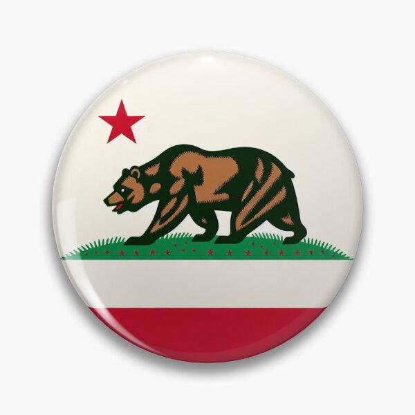 Item preview, California Flag  Bruin designed and sold by RapTops.