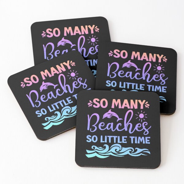 Item preview, Dive into Delight: 'So Many Beaches' for the Ultimate Getaway! designed and sold by Sun Sand & Sea Art.