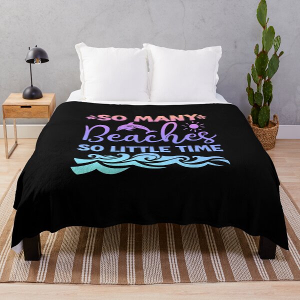 Item preview, Dive into Delight: 'So Many Beaches' for the Ultimate Getaway! designed and sold by Sun Sand & Sea Art.