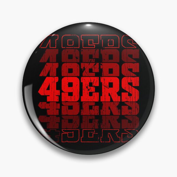 San Francisco 49ers Vintage 1970's NFL Football Pin Back Button