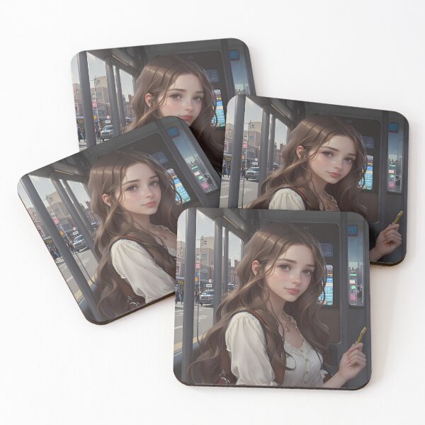 Item preview, Girl at Bus Station designed and sold by Ongoing3007.