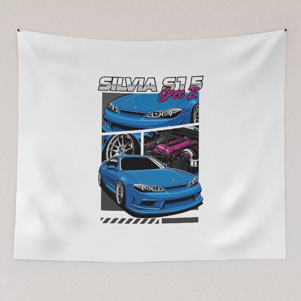 Item preview, Silvia S15 Spec R Blue designed and sold by vektoranda.