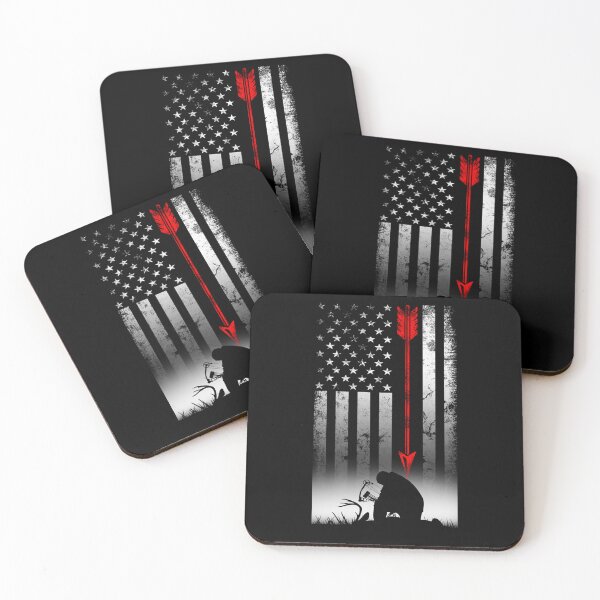 Item preview, Bow deer hunting American flag gift for Bow hunting  designed and sold by taaddison50.