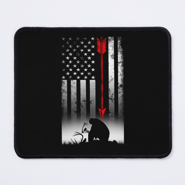 Item preview, Bow deer hunting American flag gift for Bow hunting designed and sold by taaddison50.