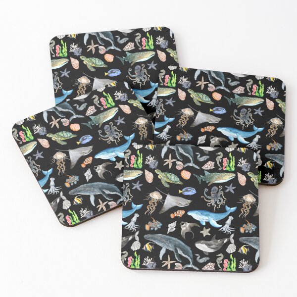 Item preview, Ocean Animals - Ocean Animal Lovers designed and sold by patternjp.