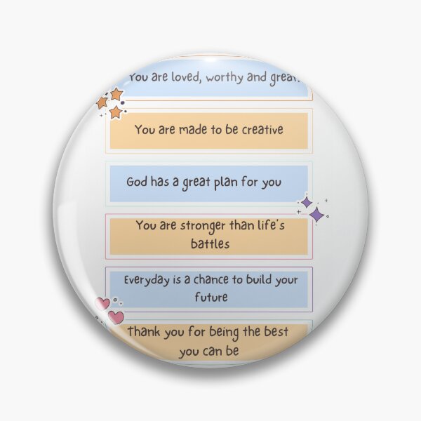 Item preview, Positive Affirmations for every day! designed and sold by fribabywonder.