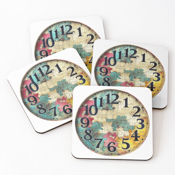 Item preview, Jigsaw Puzzle design Wall Clock 2 designed and sold by Charlies-Artbox.