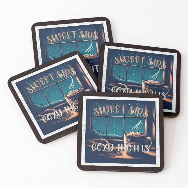 Item preview, Winter Vibes: Sweet Sips, Cozy Night designed and sold by mujjishop.
