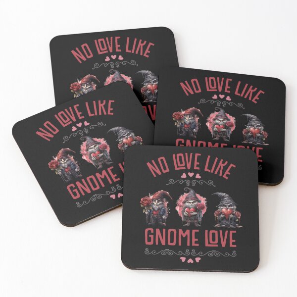 Artikelvorschau, LUSTIGE GRUSELIGE SÜßE DUNKLE GOTHIC-ZWERGE, KEINE LIEBE WIE GNOME-LIEBE entworfen und verkauft von FlutteringWings.
