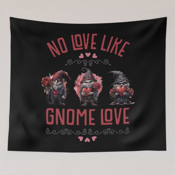 Item preview, FUNNY CREEPY CUTE DARK GOTHIC GNOMES, NO LOVE LIKE GNOME LOVE designed and sold by FlutteringWings.