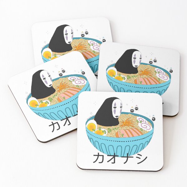 Item preview, No Face in Ramen Spirited Away  designed and sold by bridolanart.