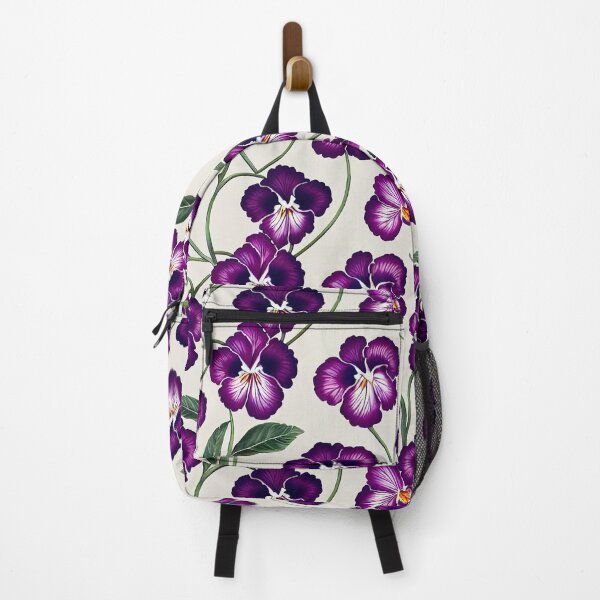 Item preview, Victorian Elegance Pansy Floral Pattern designed and sold by Varadar.