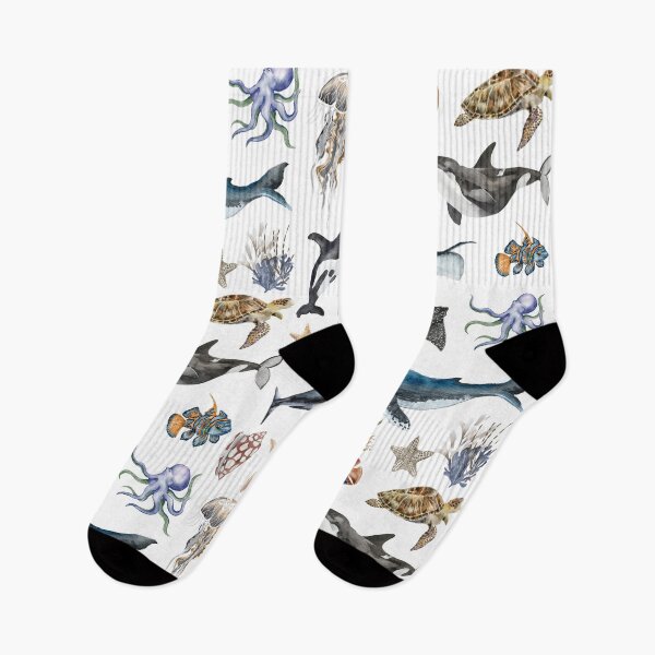Item preview, Ocean Animals Pattern - Majestic Ocean Aanimals designed and sold by patternjp.