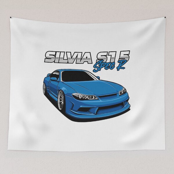 Item preview, Nissan SIlvia S15 Blue designed and sold by vektoranda.