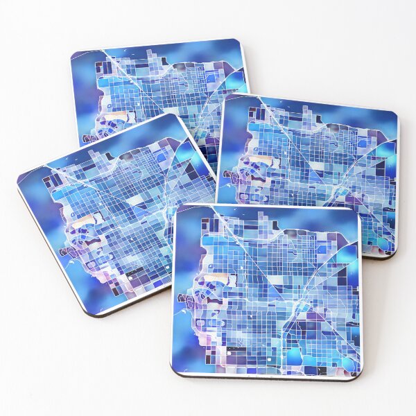 Item preview, Las Vegas Nevada City Map - Marine Blue designed and sold by StylishStacks.