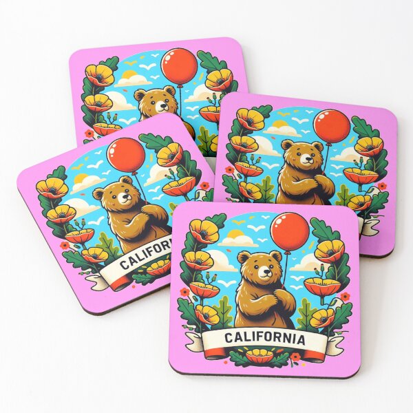 Item preview, California Bear & Golden poppy designed and sold by RapTops.