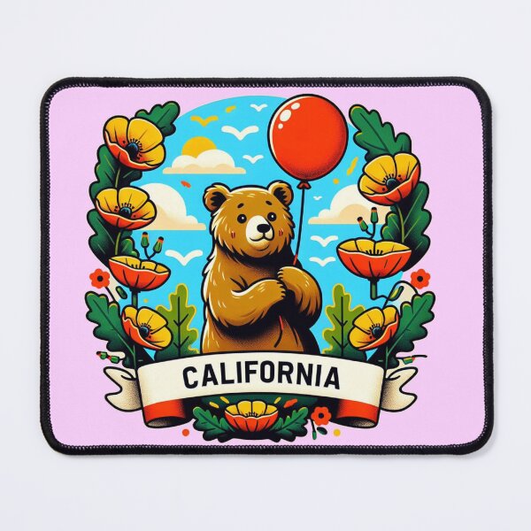 Item preview, California Bear & Golden poppy designed and sold by RapTops.