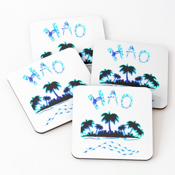 Item preview, HAO (Lagoon Blue) designed and sold by Nesian-Tahiti.