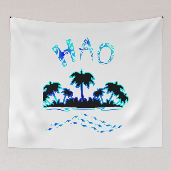 Item preview, HAO (Lagoon Blue) designed and sold by Nesian-Tahiti.
