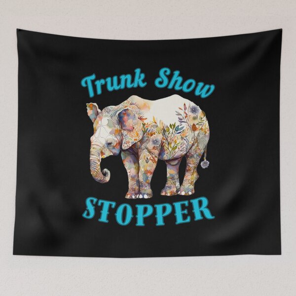 Item preview, Trunk Show Stopper. elephant head designed and sold by ElephantVibes.