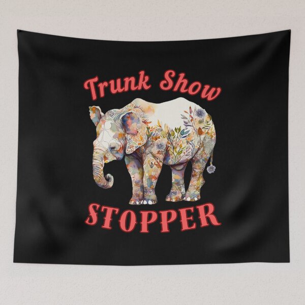 Item preview, Trunk Show Stopper. elephant head designed and sold by ElephantVibes.