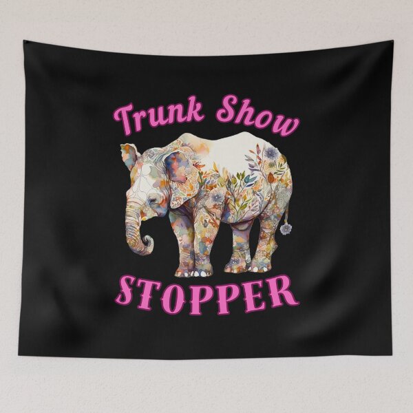 Item preview, Trunk Show Stopper. elephant head designed and sold by ElephantVibes.