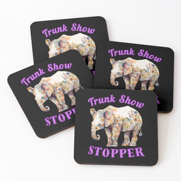 Item preview, Trunk Show Stopper. elephant face designed and sold by ElephantVibes.