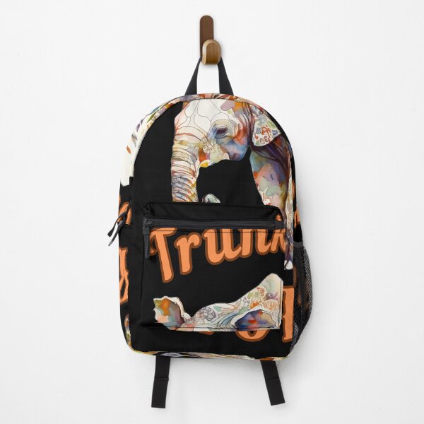 Item preview, Trunk Show Stopper. elephant portrait designed and sold by ElephantVibes.