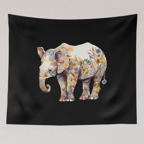 Item preview, Abstract Elephant designed and sold by ElephantVibes.