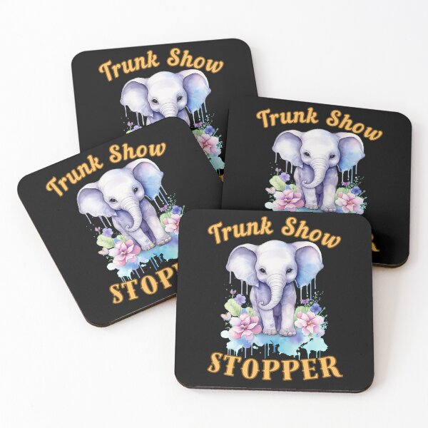 Item preview, Trunk Show Stopper. Flower elephant designed and sold by ElephantVibes.