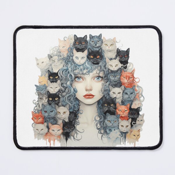 Item preview, A cat person sticker designed and sold by cooeeman.