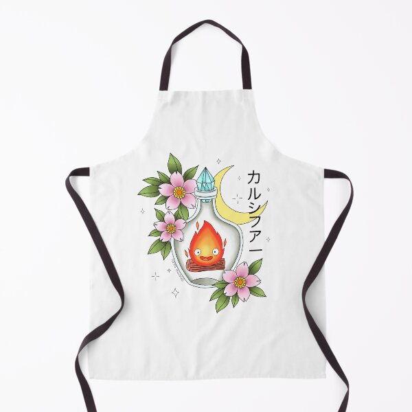 Item preview, Calcifer in Vial Howl's Moving Castle designed and sold by bridolanart.