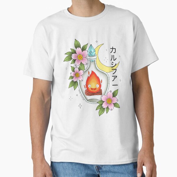 Artikel-Vorschau von Calcifer in Vial Howl's Moving Castle, designt und verkauft von bridolanart.