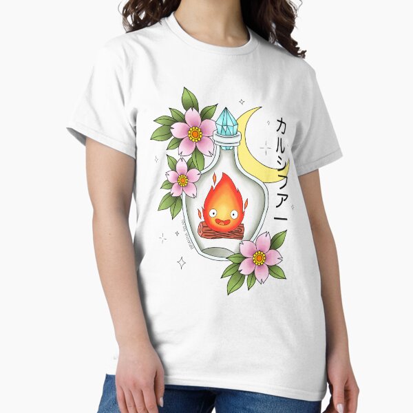 Artikel-Vorschau von Calcifer in Vial Howl's Moving Castle, designt und verkauft von bridolanart.