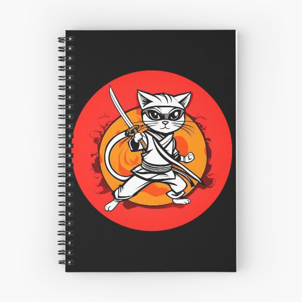 Item preview, Ninja Cat 4 designed and sold by Dose of Dysfunction.