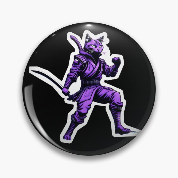 Item preview, Ninja Cat 5 designed and sold by Dose of Dysfunction.
