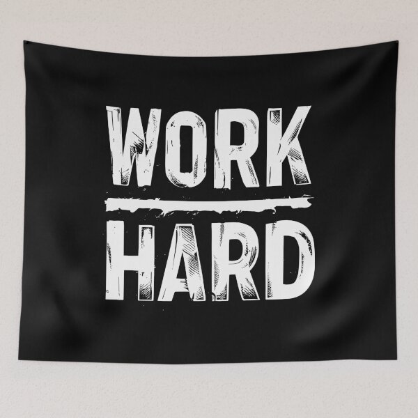Item preview, Work Hard Gym designed and sold by Timegraf.