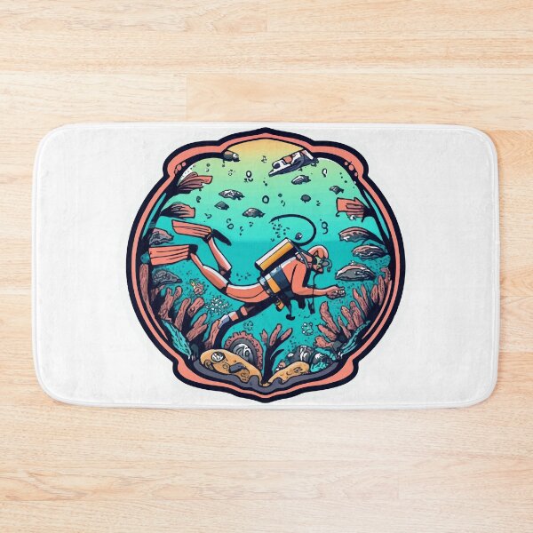 Item preview, Sunken Ship Adventure - Undersea Diver Exploration designed and sold by NiftyWrx.