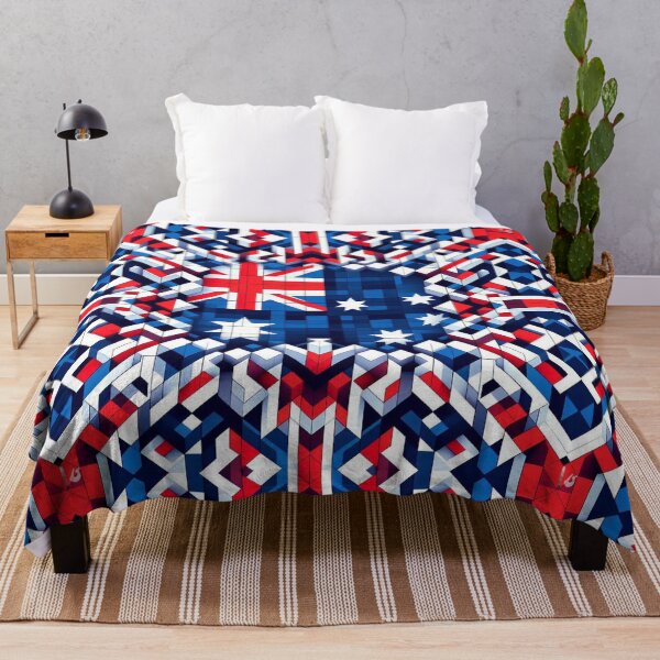 Item preview, Australian Flag Pattern designed and sold by cksplash.