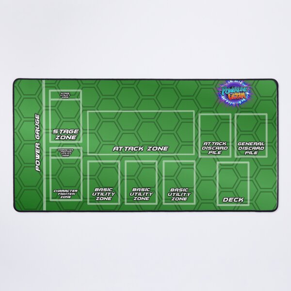 Item preview, Powerline Ultra BASIC Playmat Green designed and sold by Powerline Ultra.