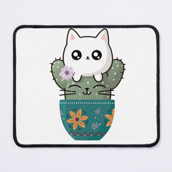 Item preview, Cat Cactus in a Flower Pot designed and sold by Redmoonshine.