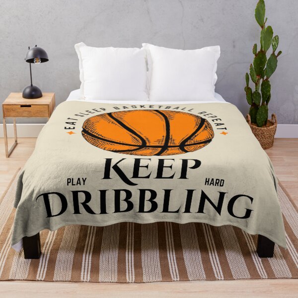 Item preview, Keep Dribbling - Vintage Basketball Player Team Jersey designed and sold by Millusti.