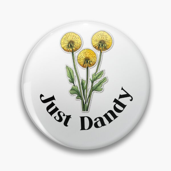 Item preview, Just Dandy - Whimsical Dandelion Typography for a Touch of Magic designed and sold by Biddakate.