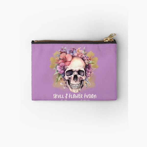 Item preview, Skull & flower Fusion designed and sold by Funwaytrend.