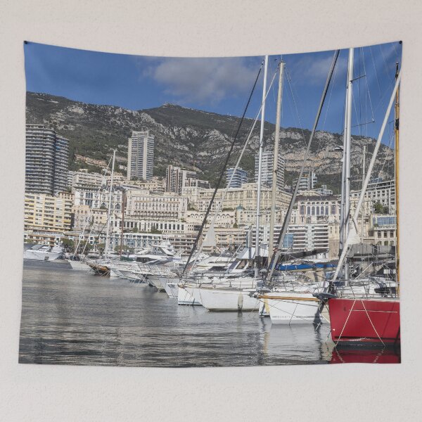 Artikelvorschau, Hafen von Monte Carlo entworfen und verkauft von Marylou Badeaux.