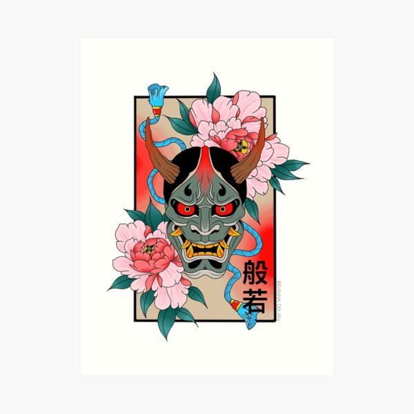 Japanese Vintage Art: offers Mask of Hannya «replica»【般若】ITTO OKADA Collection R0031